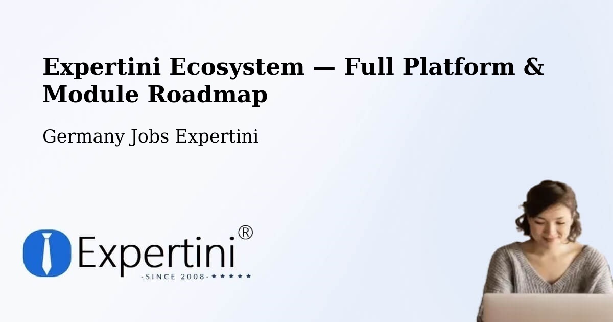 Expertini Ecosystem — Full Platform & Module Roadmap – Spraitbach