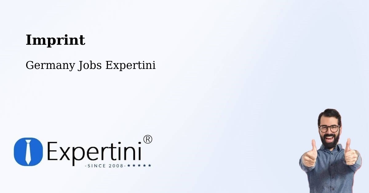 Imprint – Spraitbach - Germany Jobs Expertini
