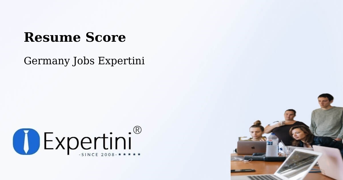 Resume Score & Job Description Match Tool – Spraitbach - Germany Jobs Expertini