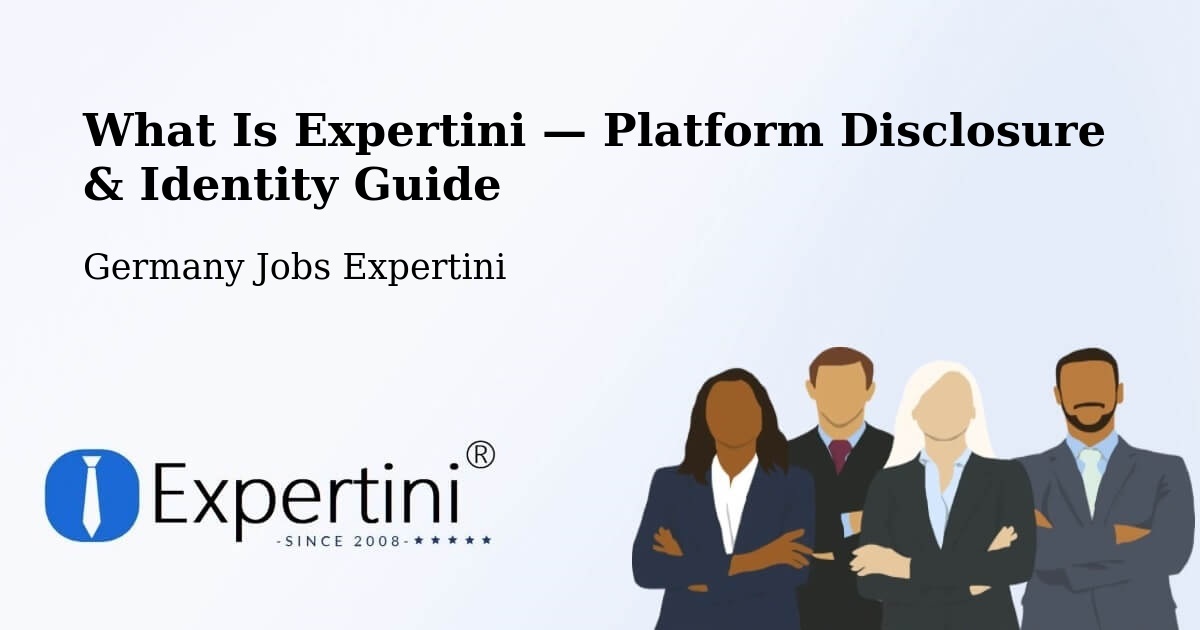 What Is Expertini — Platform Disclosure & Identity Guide – Spraitbach